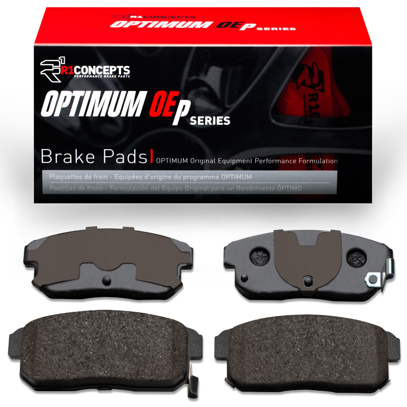 Nissan Sentra Brake Pads - Rear - R1 Concepts - Optimum OE - `00-`06